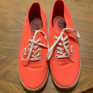 Peach Vans size 8.5 Women’s